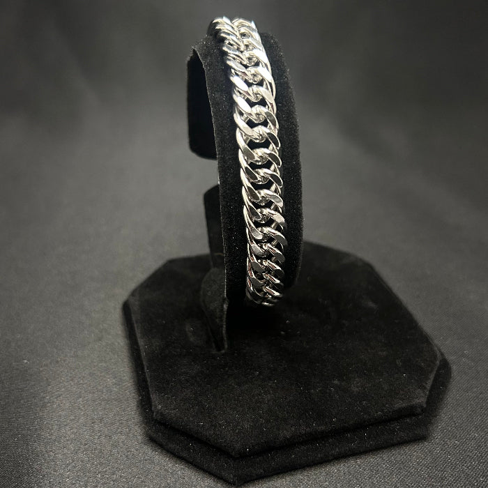 Stainless Steel Cuban Chain Link Bracelet