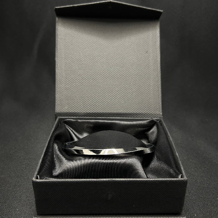 Stainless Steel Twisted Open Cuff Bracelet