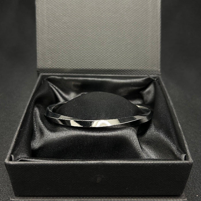 Stainless Steel Twisted Open Cuff Bracelet