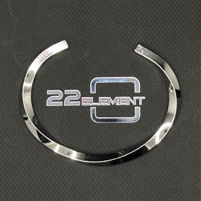 Stainless Steel Twisted Open Cuff Bracelet