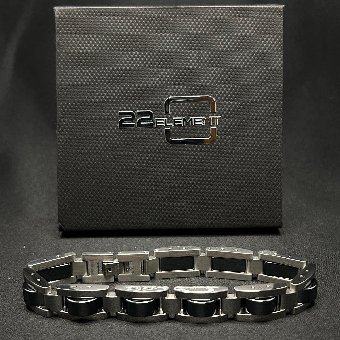 Stainless Steel Titanium Chain Link Bracelet