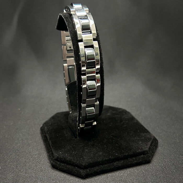 Stainless Steel Titanium Chain Link Bracelet