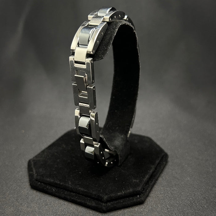 Stainless Steel Titanium Chain Link Bracelet