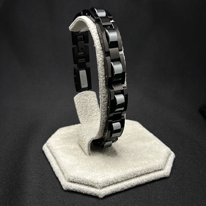 Stainless Steel Titanium Chain Link Bracelet