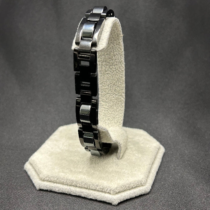 Stainless Steel Titanium Chain Link Bracelet
