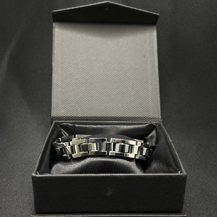 Stainless Steel Titanium Chain Link Bracelet