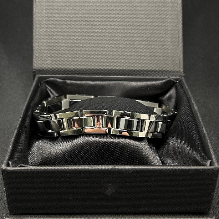 Stainless Steel Titanium Chain Link Bracelet