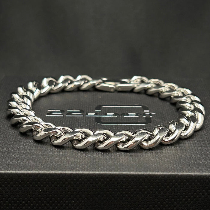 Stainless Steel Cuban Chain Link Bracelet