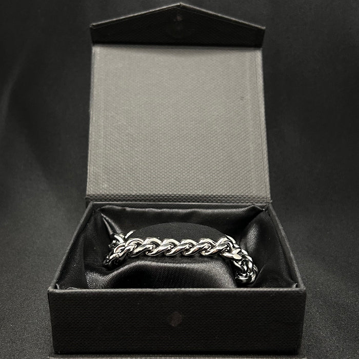 Stainless Steel Cuban Chain Link Bracelet