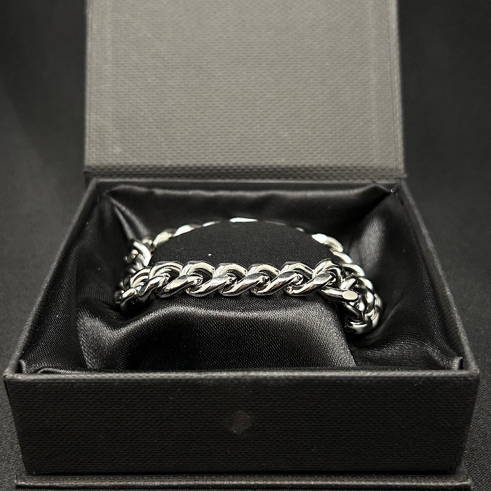 Stainless Steel Cuban Chain Link Bracelet