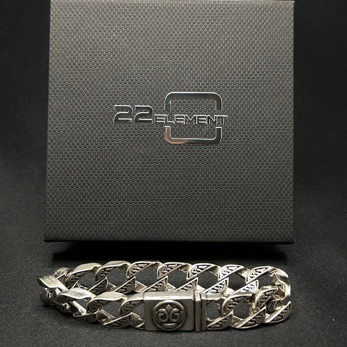 Stainless Steel Navajo Chain Link Bracelet