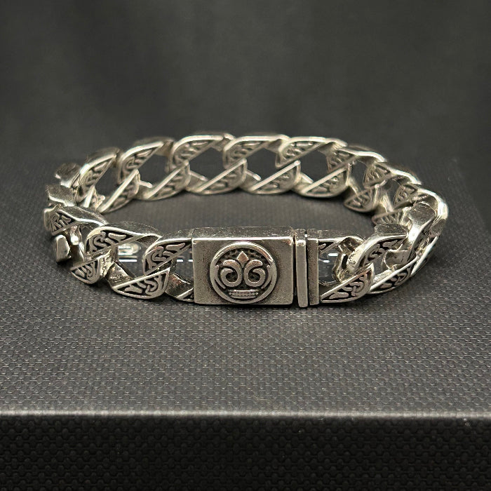 Stainless Steel Navajo Chain Link Bracelet
