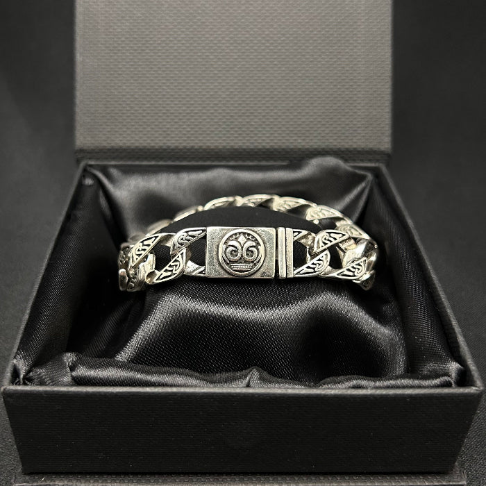 Stainless Steel Navajo Chain Link Bracelet