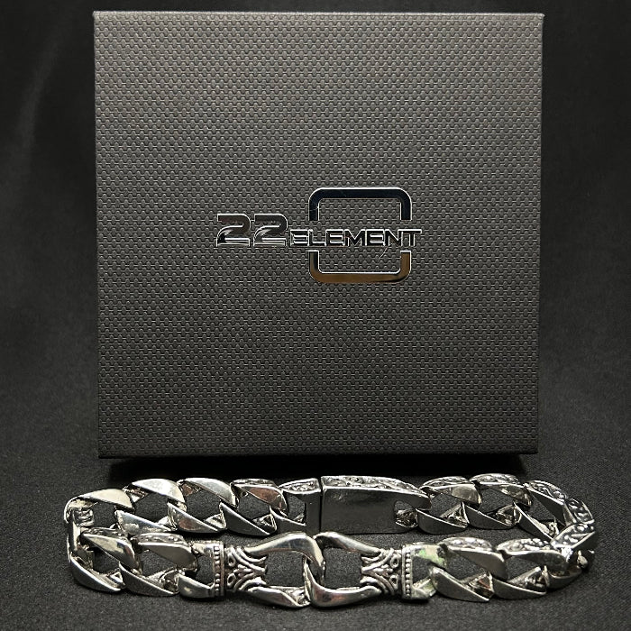 Stainless Steel Norse Chain Link Bracelet