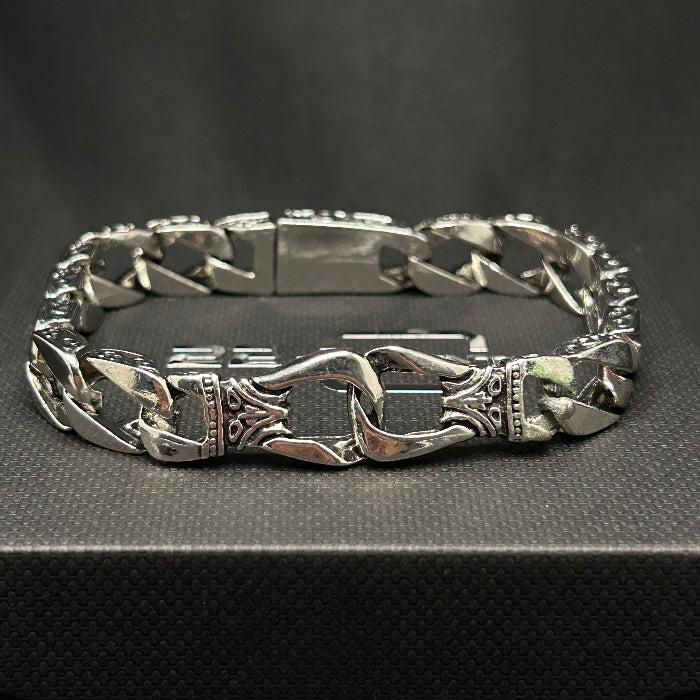 Stainless Steel Norse Chain Link Bracelet