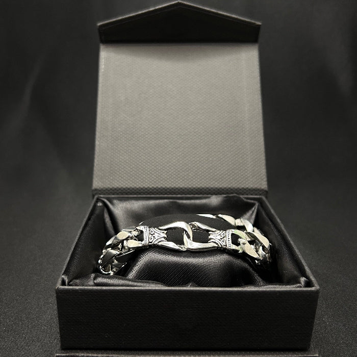Stainless Steel Norse Chain Link Bracelet