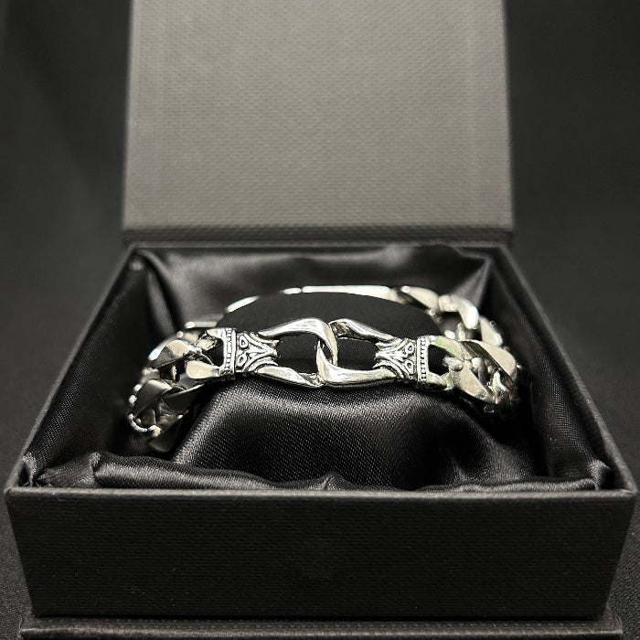 Stainless Steel Norse Chain Link Bracelet