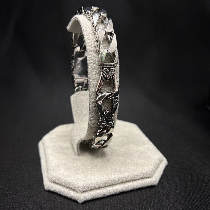 Stainless Steel Norse Chain Link Bracelet