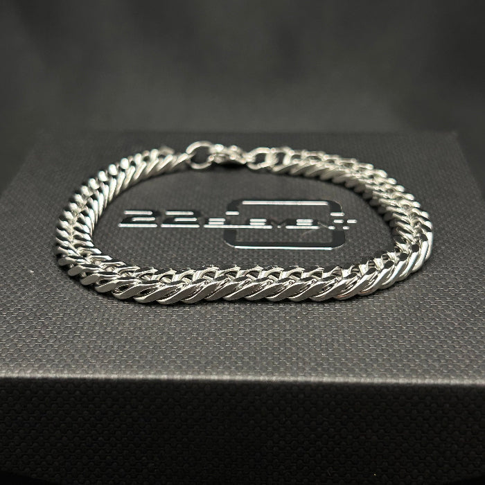 Titanium Cuban Chain Link Bracelet