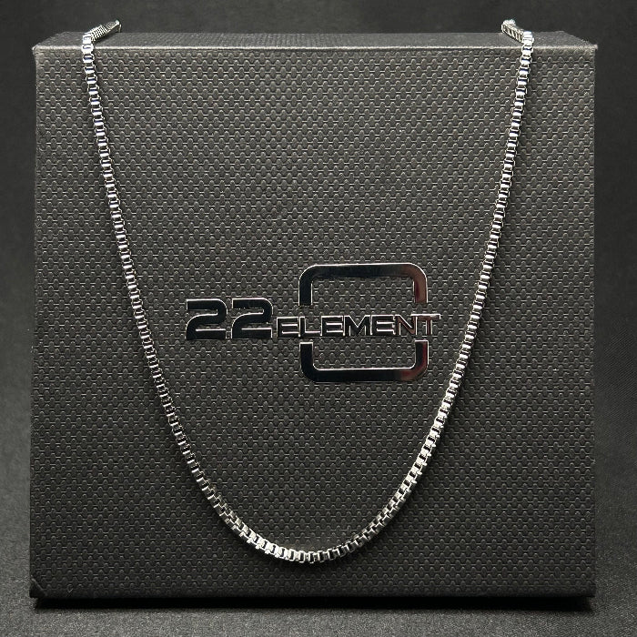 Stainless Steel Box Chain Link Necklace