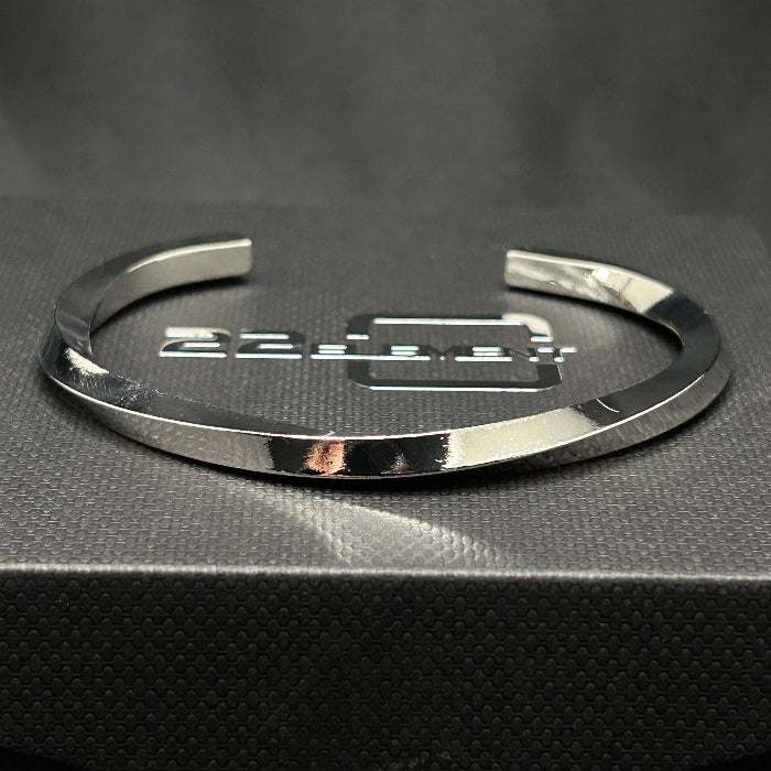 Stainless Steel Twisted Open Cuff Bracelet